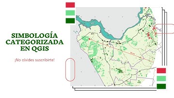 Simbología categorizada de capas vectoriales en QGIS