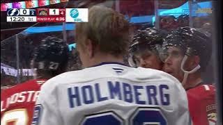 Carter Verhaeghe Recieves Match Penalty For Boarding Zemgus Girgensons