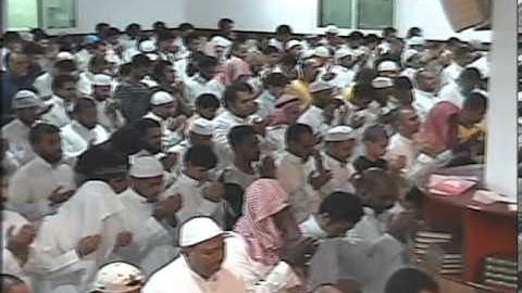 دعاء ختم القرآن الكريم للقارئ شيخ بن أبو بكر الشاطري بجامع الفرقان بجدة لعام 1430 هـ