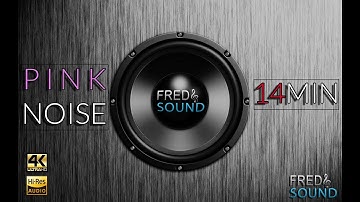 Pink Noise Test Tone by Fred & Sound (G.EQ , P.EQ, SPL Meter adjustment)
