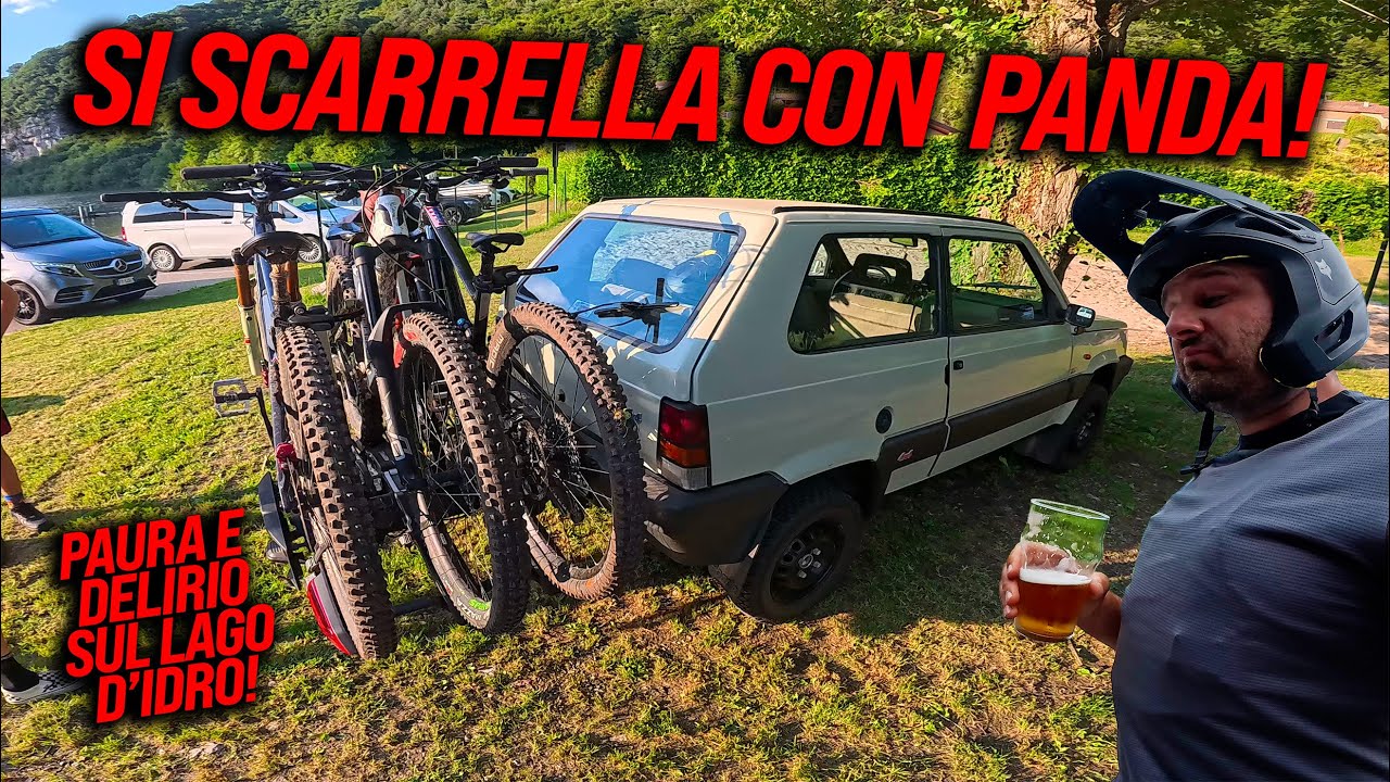 SCARRELARE CON IL PANDA IN ENDURO!!! PAURA E DELIRIO A IDRO