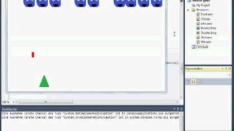 Visual basic 2010 express - Shooter Game