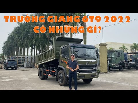 Khám phá xe tải ben Trường Giang 6,9 tấn đời 2022