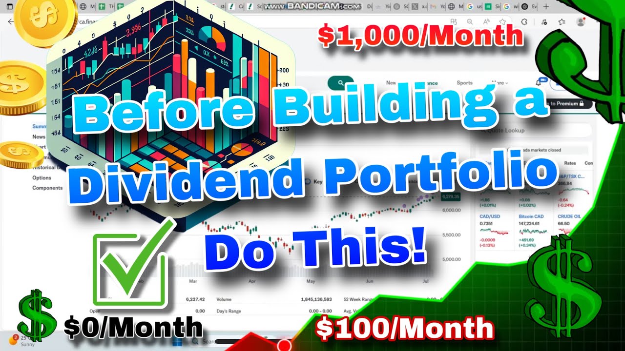 BEFORE You BUILD a DIVIDEND Portfolio from Scratch (WATCH This Video ...