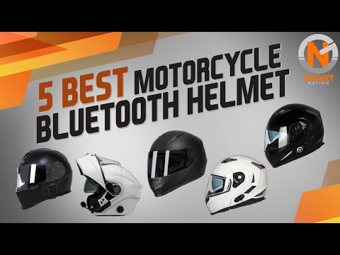 5 최고의 오토바이 블루투스 헬멧 2020