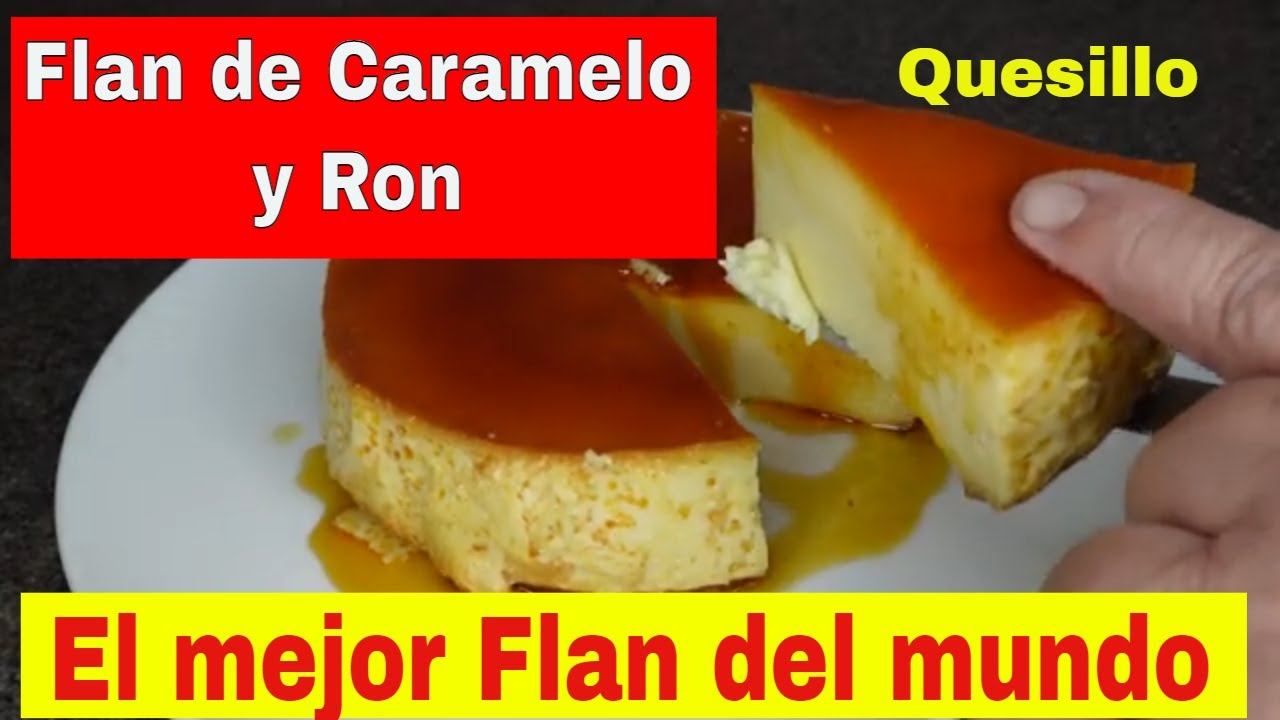 Como hacer flan de huevo al baño maria