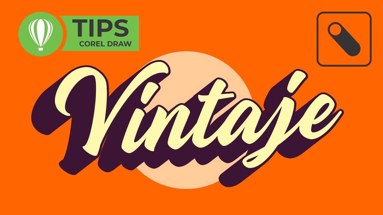 🔴SOMBRA DE BLOQUE CorelDRAW 2🦄paso a paso🚀