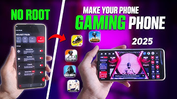 No Root Convert any Phone into Gaming Phone - Increase performance & Fix lag in All Games