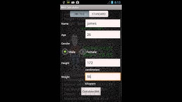 BMI Calculator - Android Application
