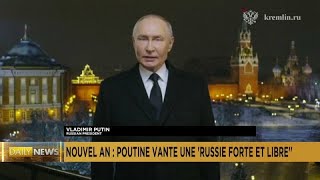 Information Putin praises Russia's soldiers in New Year’s address Update