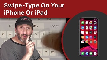 Using The New QuickPath Keyboard To Swipe-Type On Your iPhone Or iPad