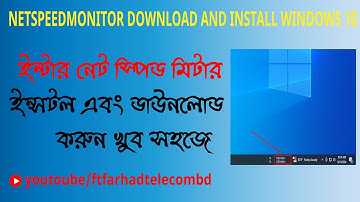 Troubleshooting and Installing Net Speed Monitor on Windows 10 and 11 64-bit