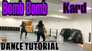 KARD 'BOMB BOMB' -Dance Tutorial Pt.1