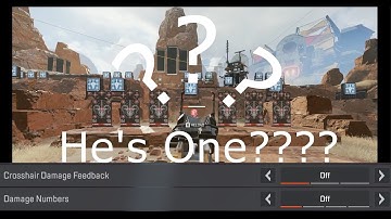 I Turned Off Damage Numbers In Apex Legends