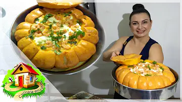 O que harmoniza com camarão na moranga?