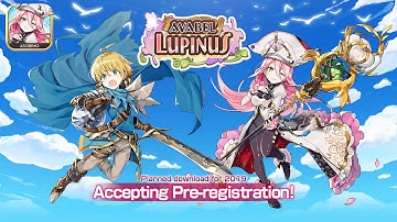 AVABEL LUPINUS Gameplay Android / iOS Open World MMORPG (JP)