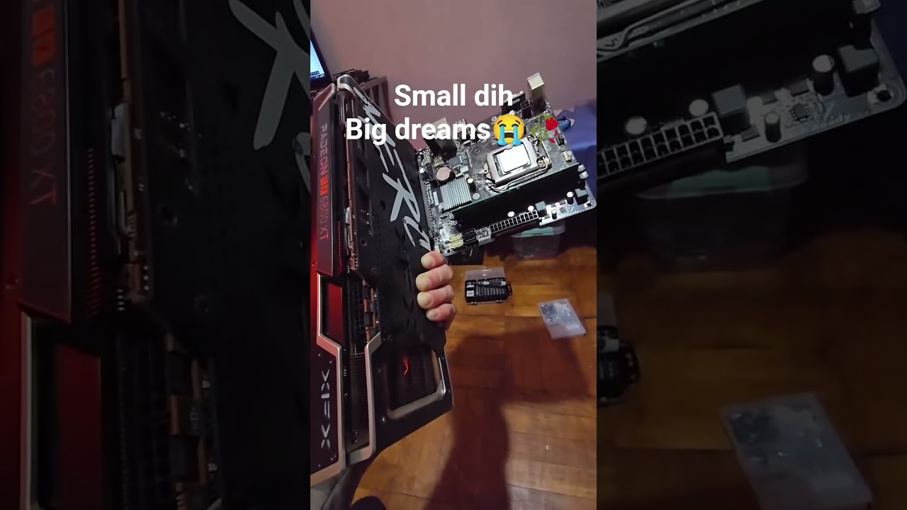 "GPU in PC❎ PC in GPU✅".   #shorts #gpu #comparison #rtx5050 #nvidia #gamingpc #pcbuild #tech