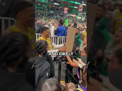 Russell Westbrook Ignores Fan Asking for Autograph 😳