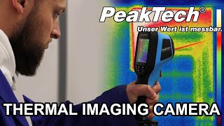 Full PeakTech 5615 Thermal Imaging Camera, Wärmebildkamera, 160x120 Pixel, USB, PC Thermography Software Guide