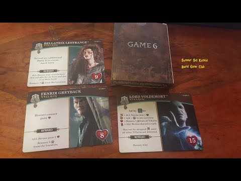 სამაგიდო თამაში Harry Potter Hogwarts Battle მეექვსე წიგნის გეიმფლეი