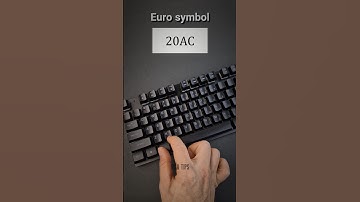 Typing Trick !! ( Code 20AC ) _ Euro Symbol | #asmr #computer #pc #Typing #tricks