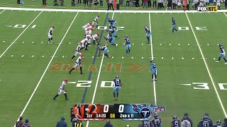 Luke Gifford scoops errant Joe Burrow pass attempt on opening drive for interception