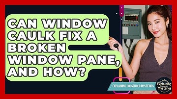 Can Window Caulk Fix A Broken Window Pane, And How? - Explaining Household Mysteries