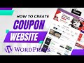 How to create coupon website in wordpress for free  hindi  affiliate coupons  deals website 2022