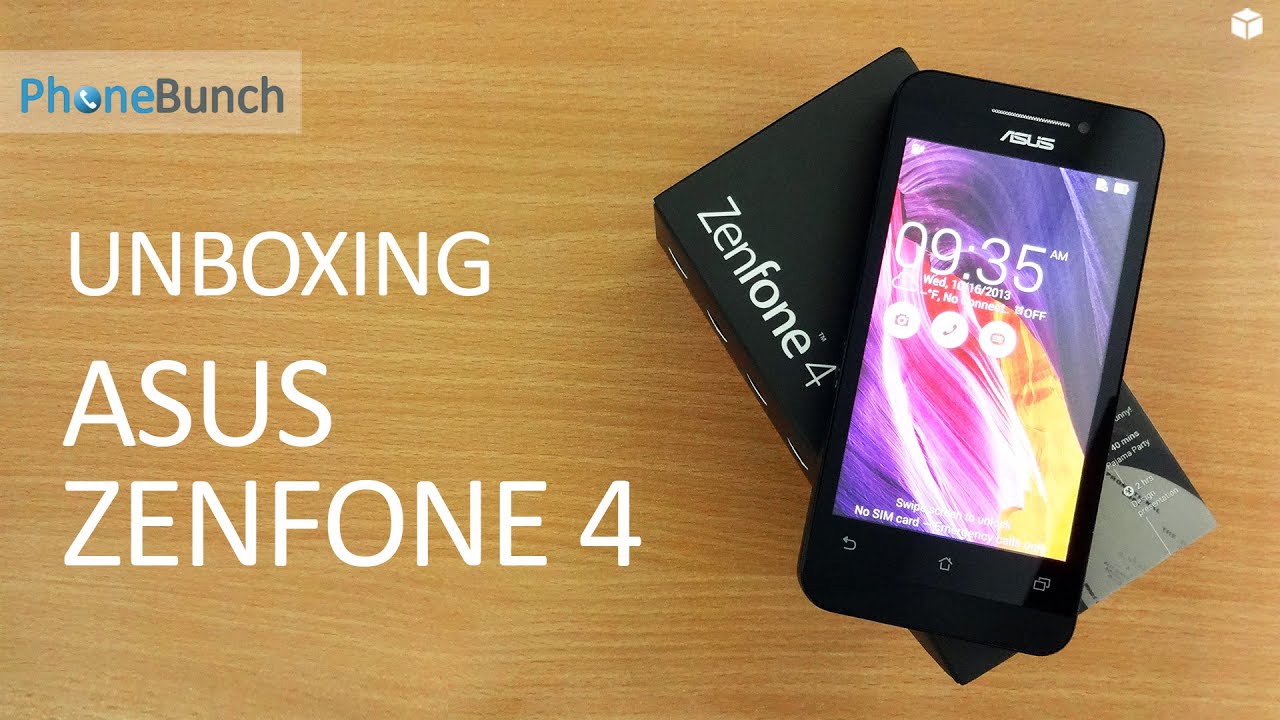Asus Zenfone 4 Unboxing