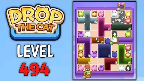 Drop The Cat Level 494