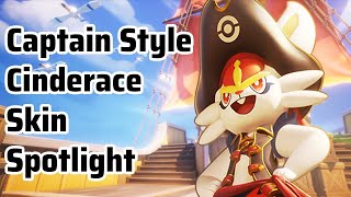 Captain Style Cinderace  Skin Spotlight Pokmon Unite
