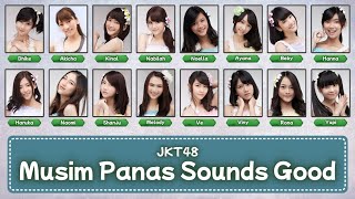 [Color Coded] JKT48 - Manatsu no Sounds Good (Musim Panas Sounds Good) Lirik KAN/IDN/ENG