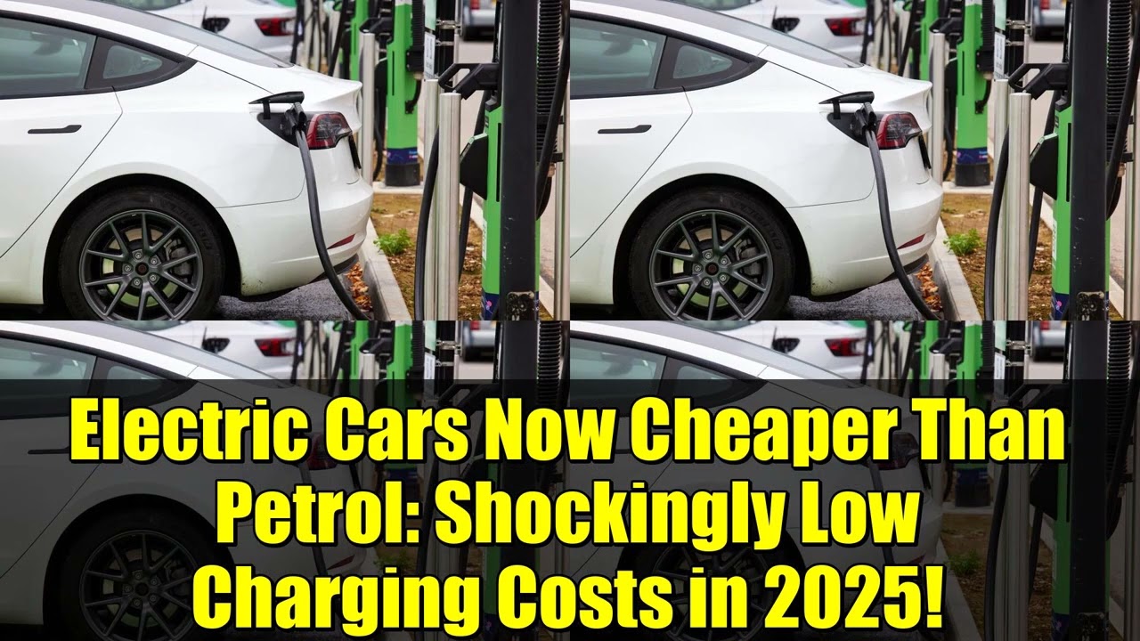 Electric Cars Now Cheaper Than Petrol: Shockingly Low Charging Costs in 2025!