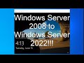 In-place upgrade from Windows Server 2008 R2 to Windows Server 2022