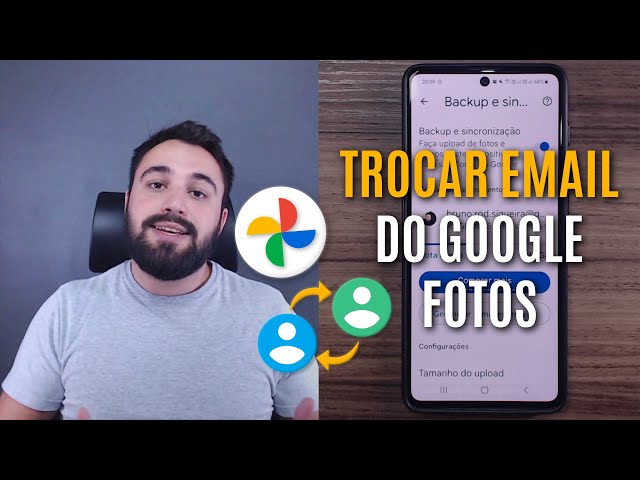 COMO TROCAR O EMAIL DO GOOGLE FOTOS 