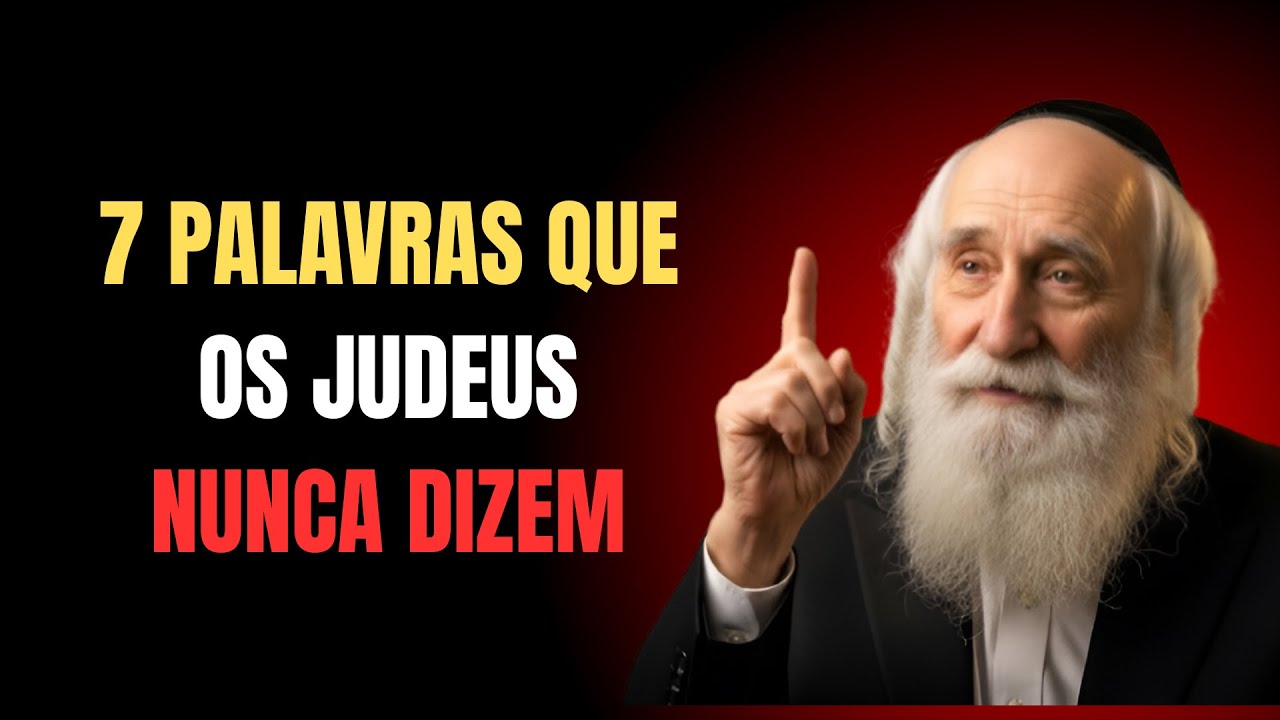 7 Palavras Que Os Judeus Evitam Dizer em Público — O Motivo Vai Te Chocar — Sabedoria da Torá