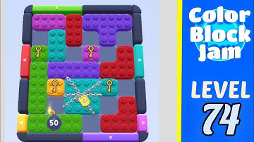 Color Block Jam Level 74 Walkthrough Solution