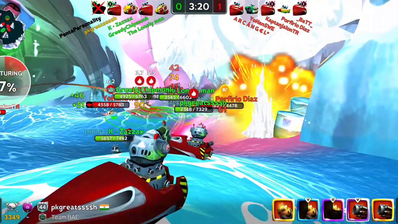 battle bay.... spamming fire bombs 😂