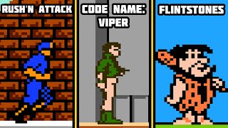 Ретро стрим Sega Dendy nes PS1 Ностальгия  Rush'n Attack, Code Name: Viper, Flintstones