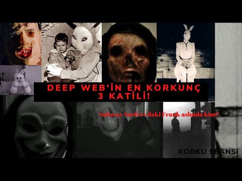 DEEP WEB'İN En Korkunç 3 Katili (Gece izlemeyin)