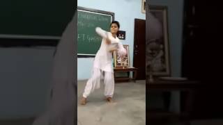 Local girl dance in school teachers day , haryanawi song   YouTube