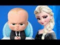 If Elsa meets BABY ? [ Reuploaded ]