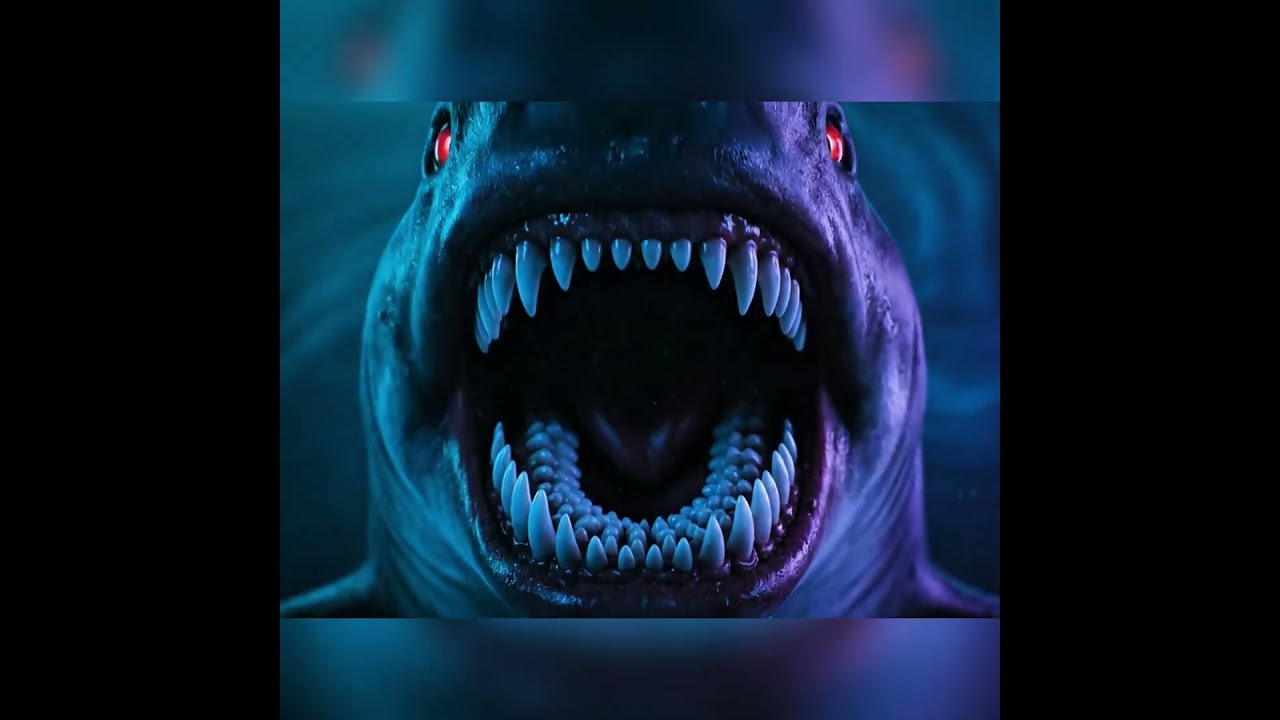Shark Horror Loop 🦈 Endless Spiral of Teeth 
