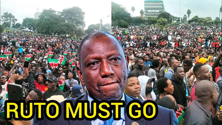 RUTO MUST GO! GEN Z CHANTING, OKIYA OMTATAH MAKES A SURPRISE APPEARANCE AT UHURU PARK