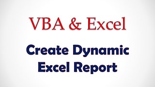 Excel Create Dynamic Performance Report