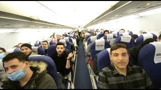 Egyptian students in Ukraine returning home from Romania