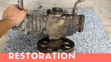 AIR COMPRESSOR Pump Restoration Part 1 - Restore It