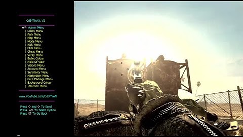 [MW2/PS3] CrE4TiioNs V2 CFG Mod Menu (+Download) (No Jailbreak)