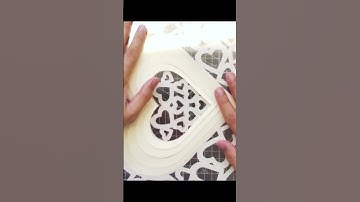 DIY Lightbox in Seconds: Timelapse Assembly Part - VALENTINE : Part 4 | dcrafts