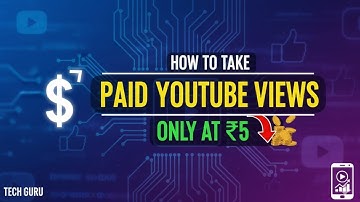 Paid real view youtube video ✅ 100% real